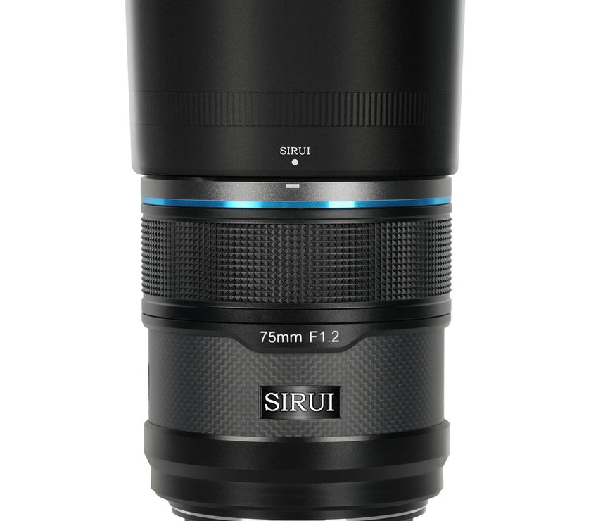 Sirui Sniper 75mm f/1.2 Aps-C/S35 Auto-Focus Lens (Z Mount Black Carbon Fiber)