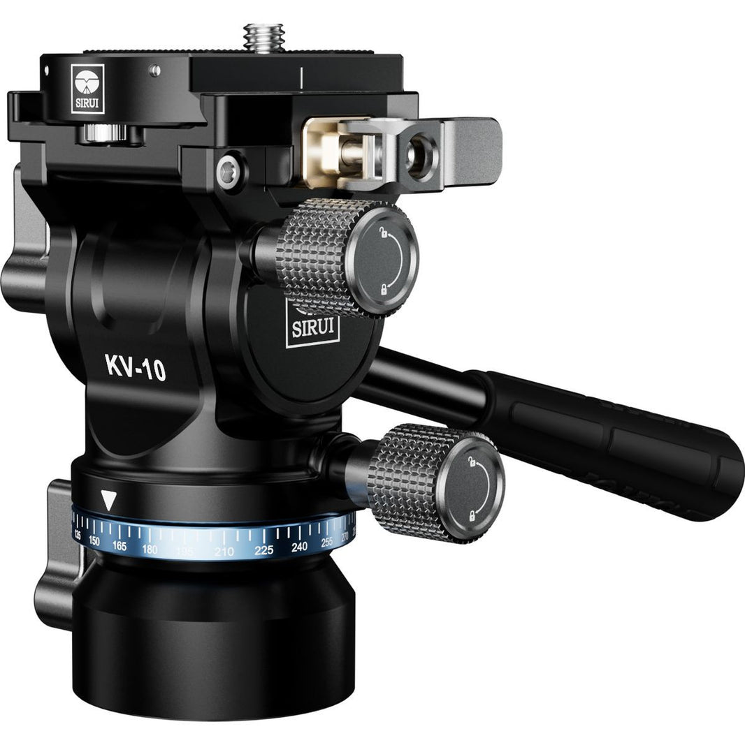 Sirui KV-10 Pan And Tilt Head w/ Leveling Base