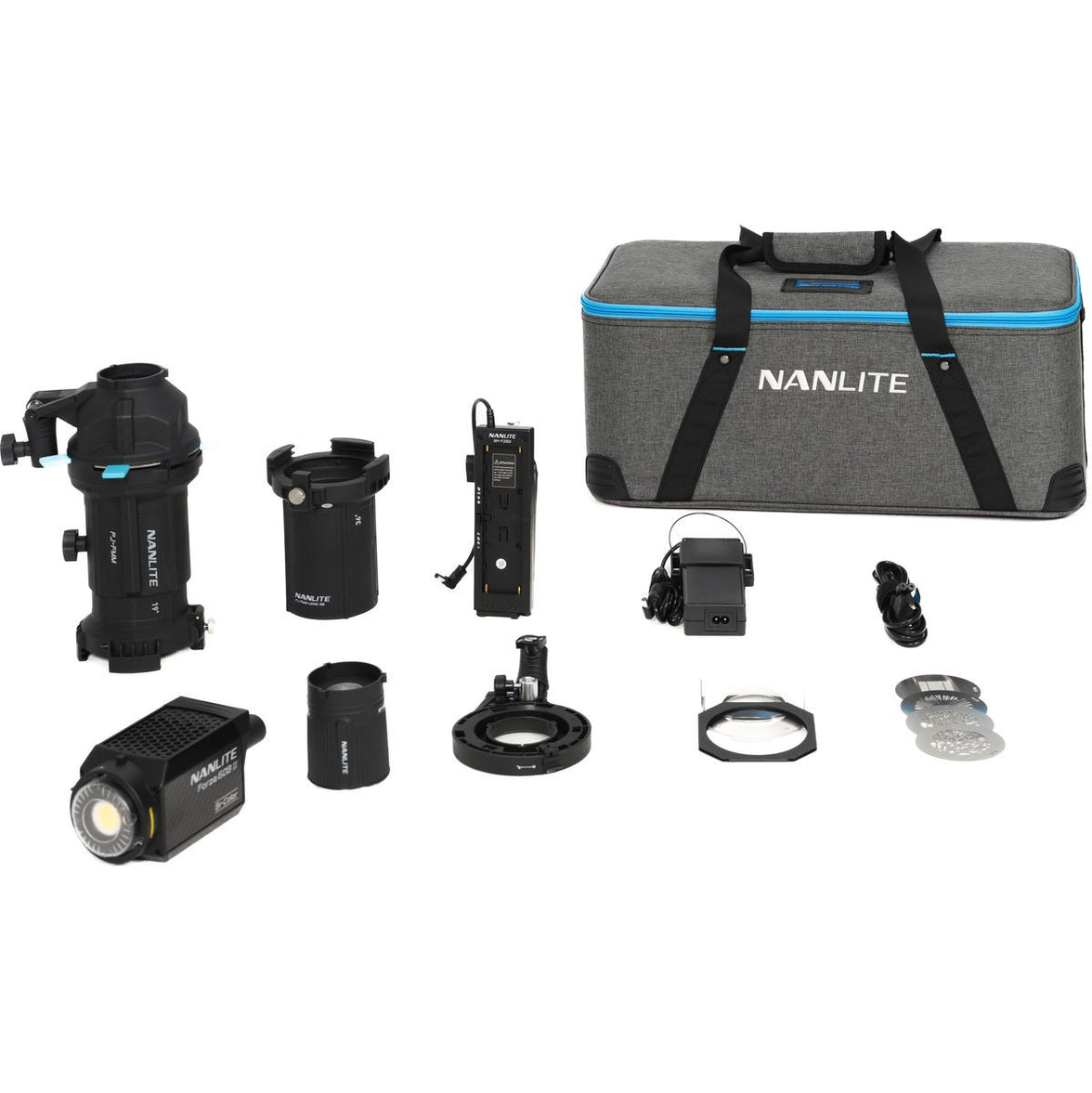 Nanlite Forza 60B II Bi-Colour LED Light (FM Mount) w/ Projector 19 & 36