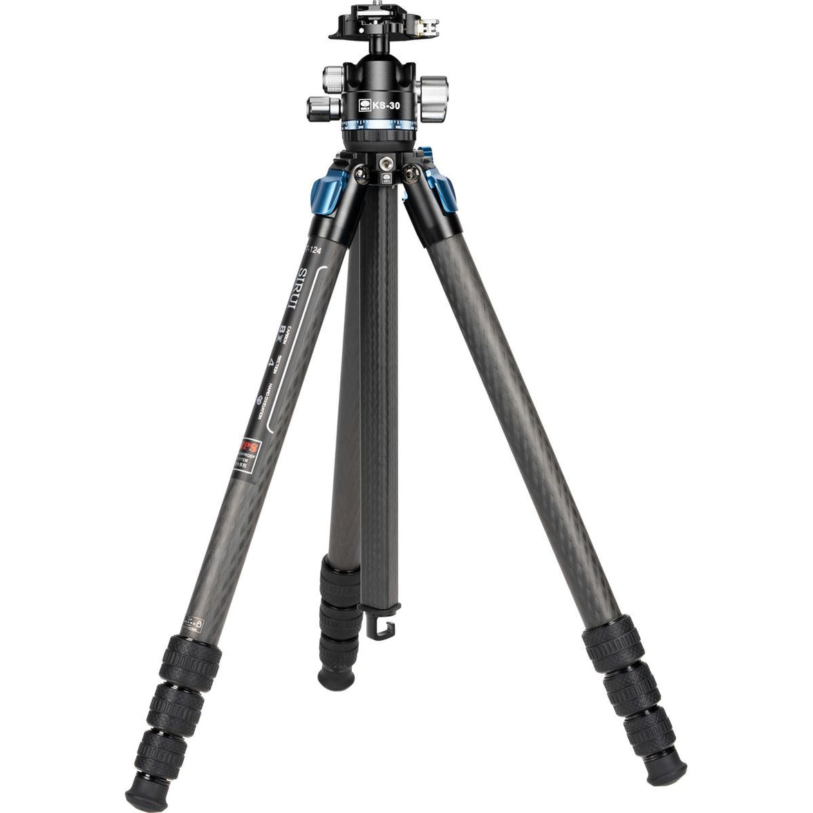 Sirui Waterproof Carbon Travel Tripod ST-124+KS-30