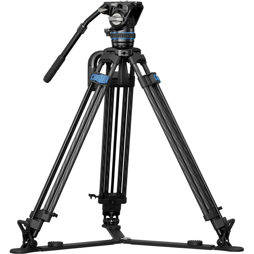 Sirui SQ75 Carbon Twin-Leg Video Tripod 75mm Half-Bowl + S5 Head