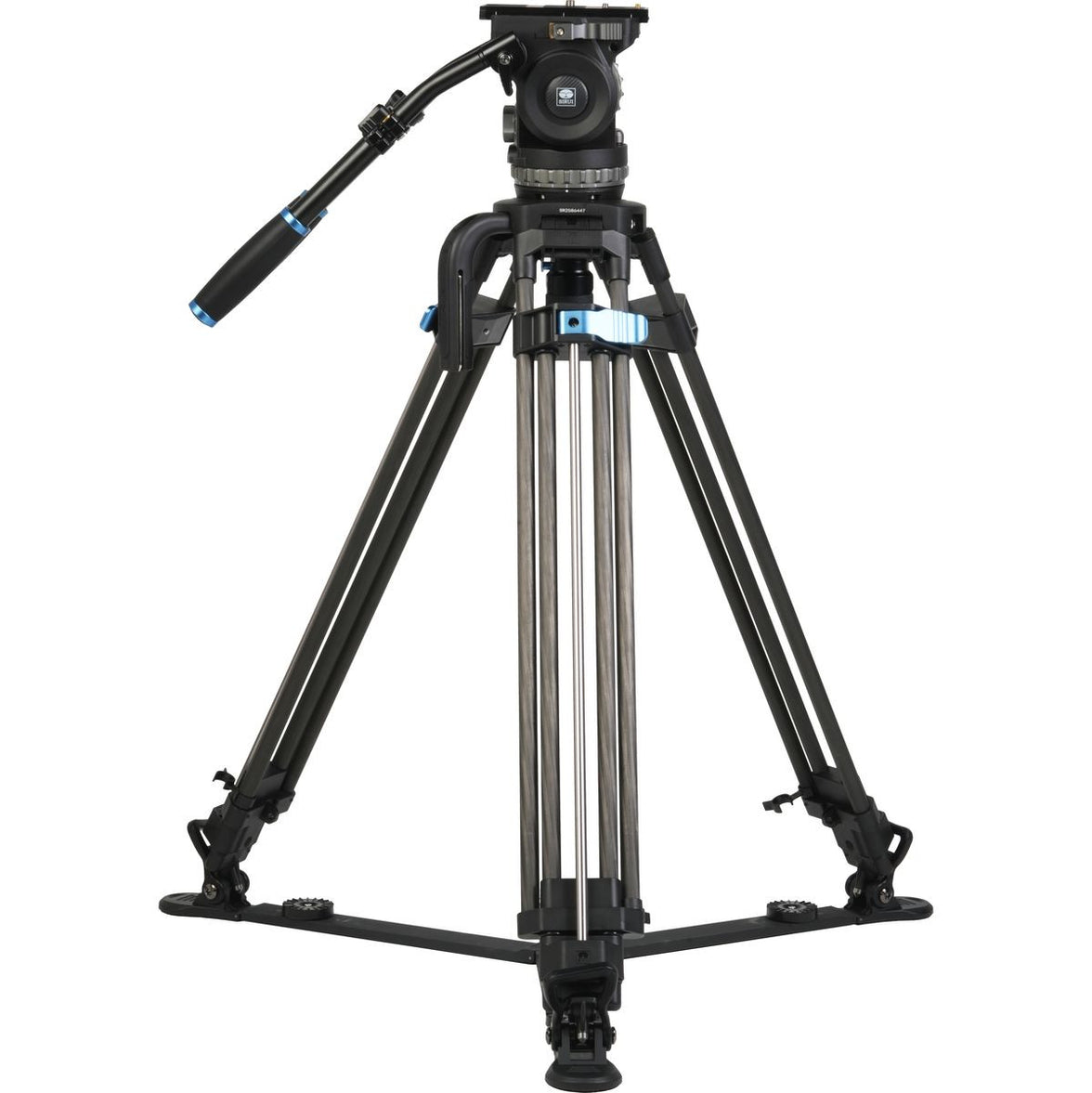 Sirui Twin-Leg Video Tripod 100mm Half-Bowl + VHS18 Professional Fluid Head