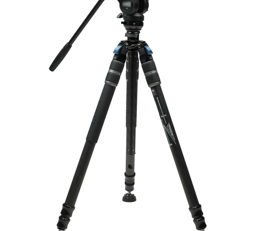 Sirui SVS60+S3 ONE-Step Carbon Fiber Height Adjustment Video Tripod Kit