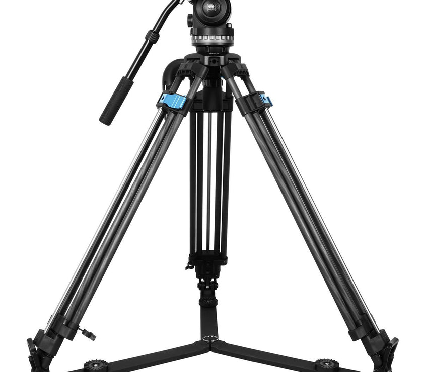 Sirui Twin-Leg Video Tripod 75mm Half-Bowl + VHS10 Professional Fluid Head