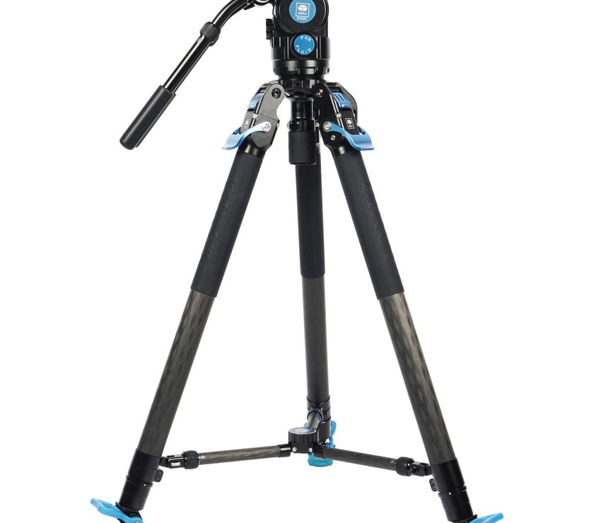 Sirui Video Tripod SVT75 Pro w/ SVH15 Fluid Head