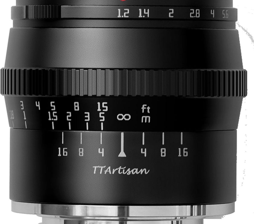 TTArtisan 50mm f/1.2 Fujifilm X-Mount | APS-C Black