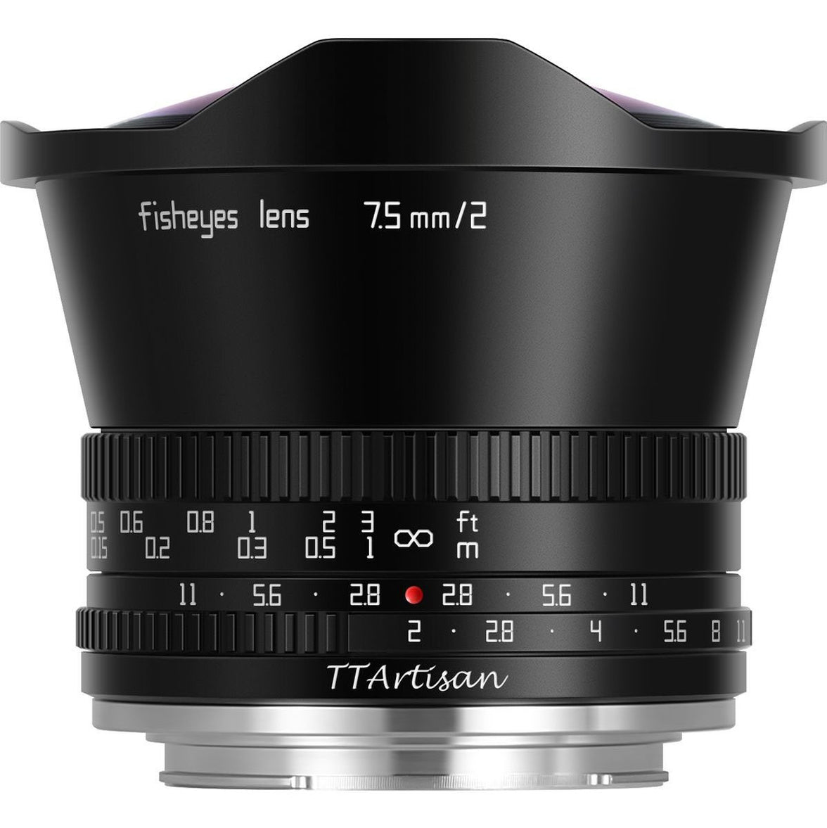 TTArtisan 7.5mm f/2.0 Sony E-Mount | APS-C Black