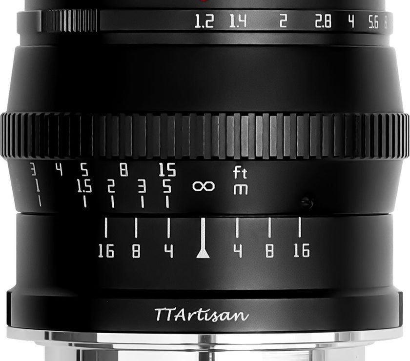 TTArtisan 50mm f/1.2 L-Mount (Pana/Leica) | FullFrame Black