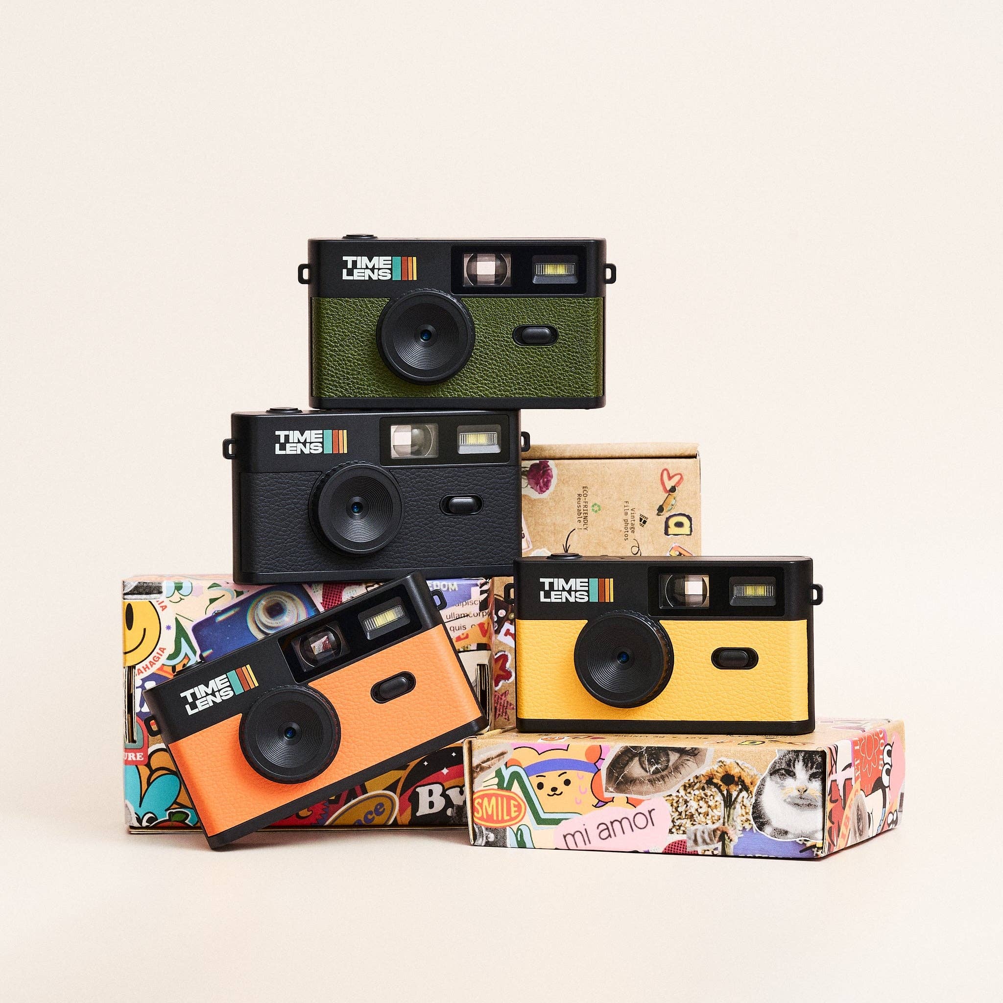 TimeLens Camera Khaki