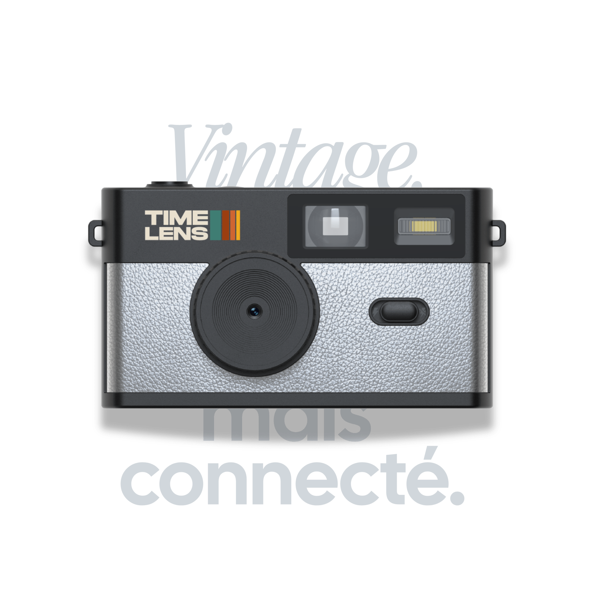 TimeLens Camera POP EDITION 80's ZILVER
