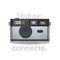 TimeLens Camera POP EDITION 80's ZILVER