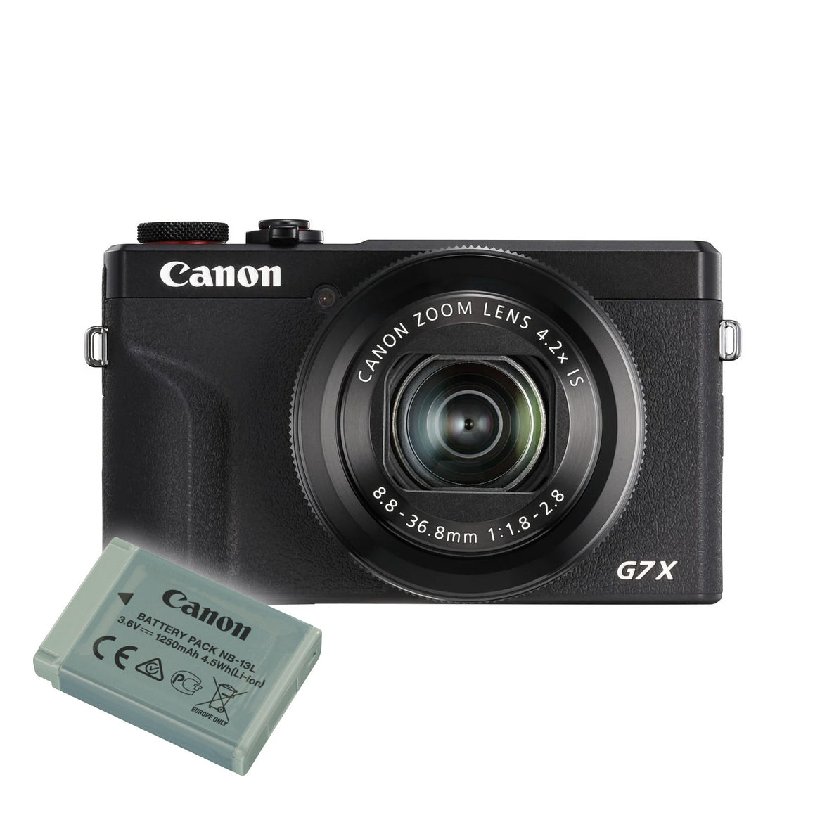 Canon PowerShot G7X MkIII Black + 2de batterij