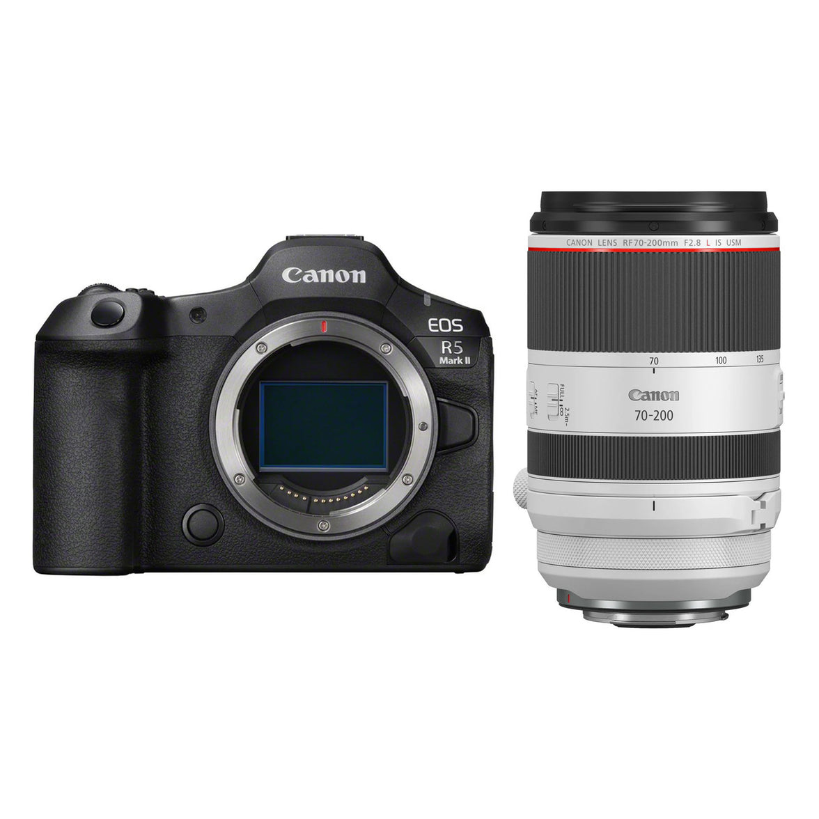 Canon EOS R5  Mark II + RF 70-200mm F2.8L IS USM