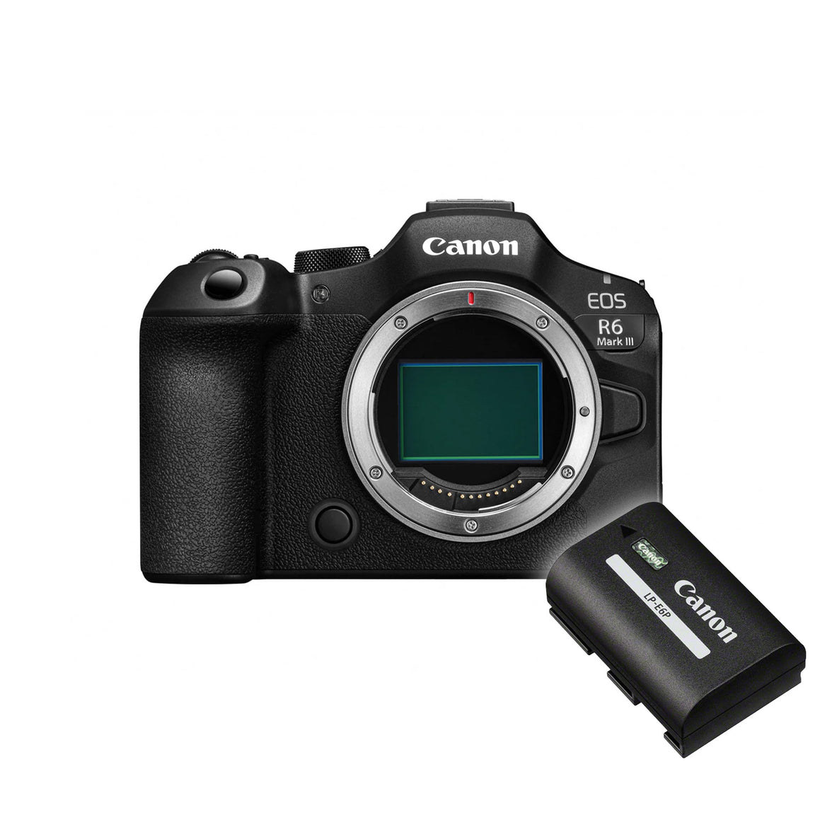 Canon EOS R6 Mark III + Battery pack LP-E6P