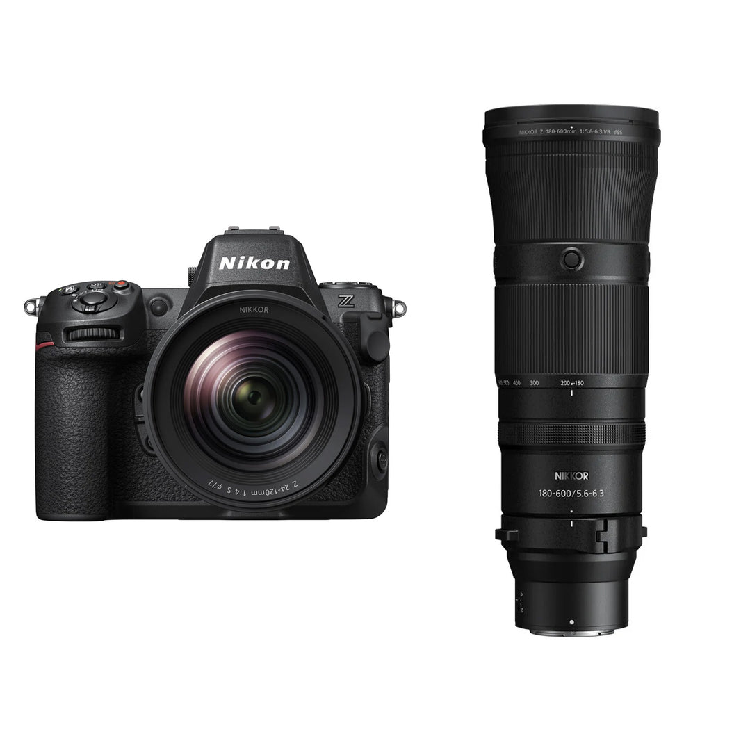 Nikon Z8 + Z 24-120mm f/4 S + Z 180-600mm f/5.6-6.3