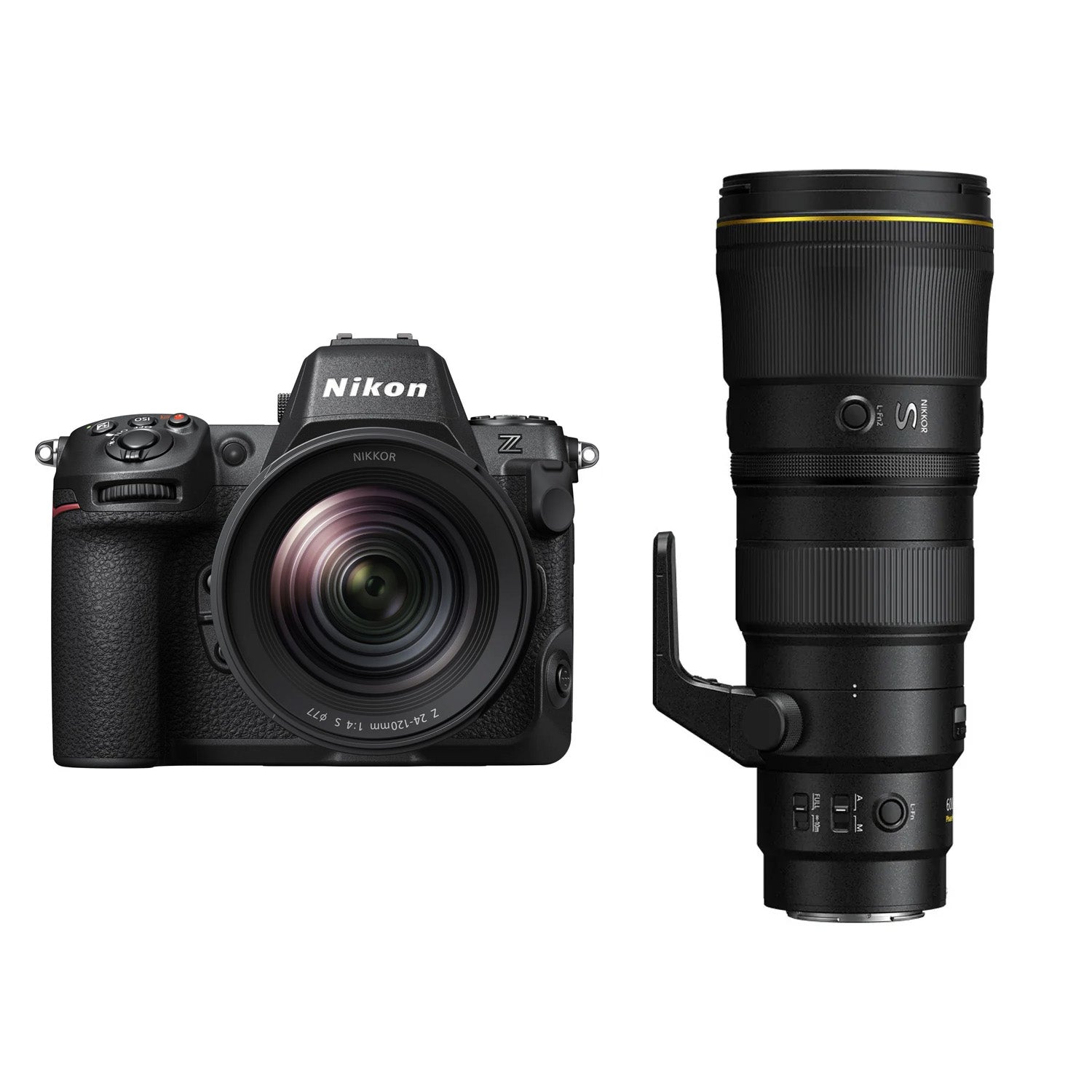 Nikon Z8 + Z 24-120mm f/4 S + Z 600mm f/6.3 VR S