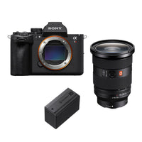 Sony A7R VI + FE 24-70mm F/2.8 GM II + 2de NP-SA100 Battery