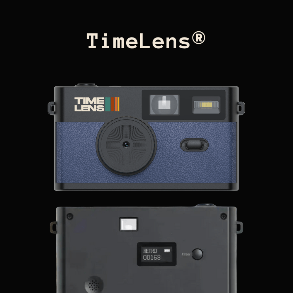 TimeLens Camera Blauw