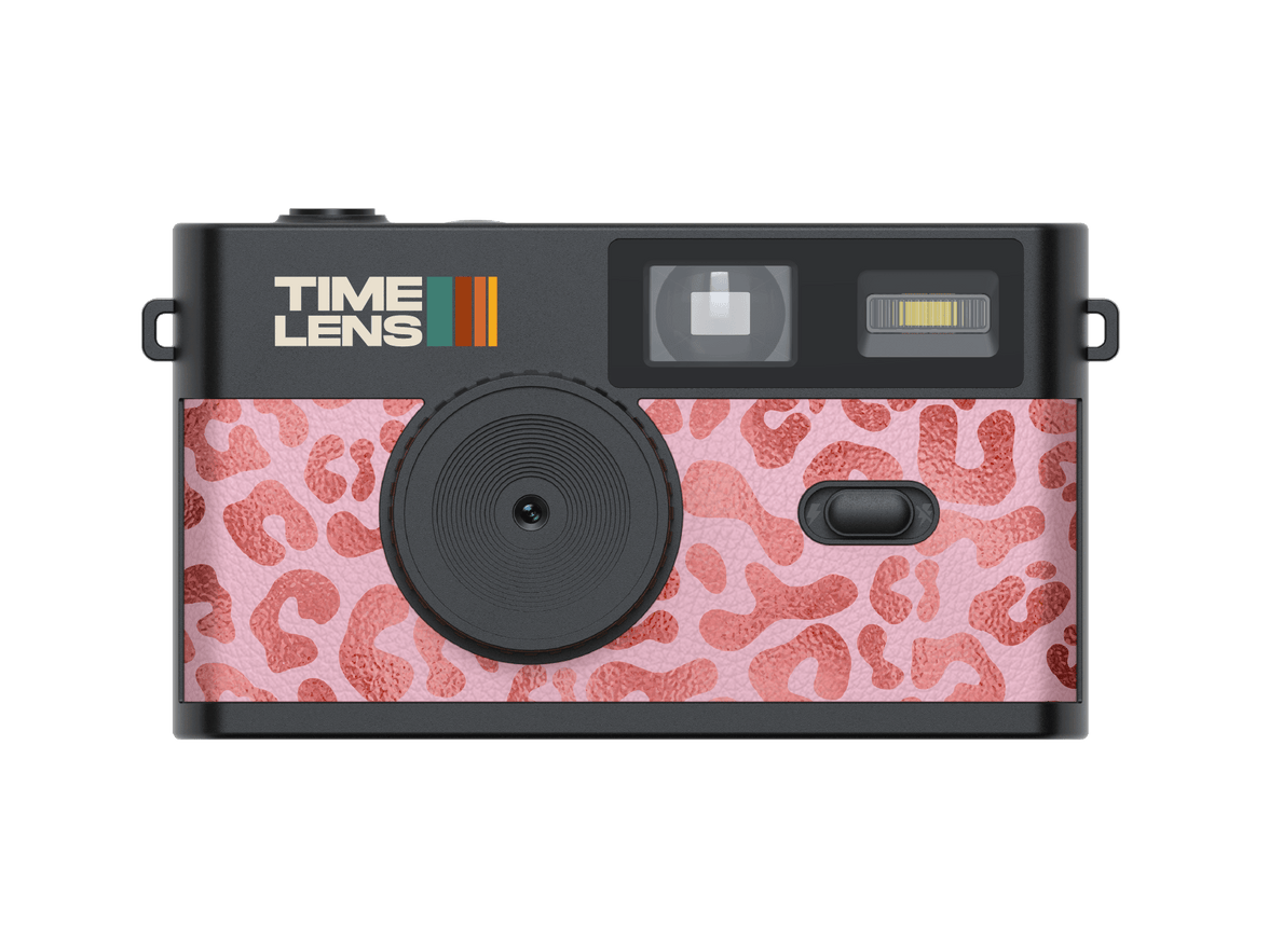 TimeLens Camera Pink Leopard