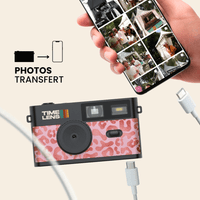 TimeLens Camera Pink Leopard