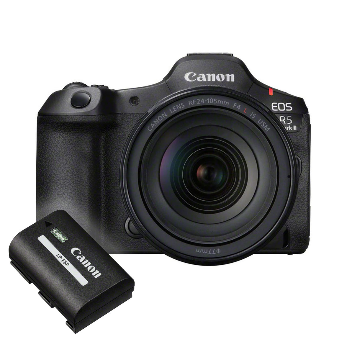 Canon R5 Mark II body + 2de Canon batterij