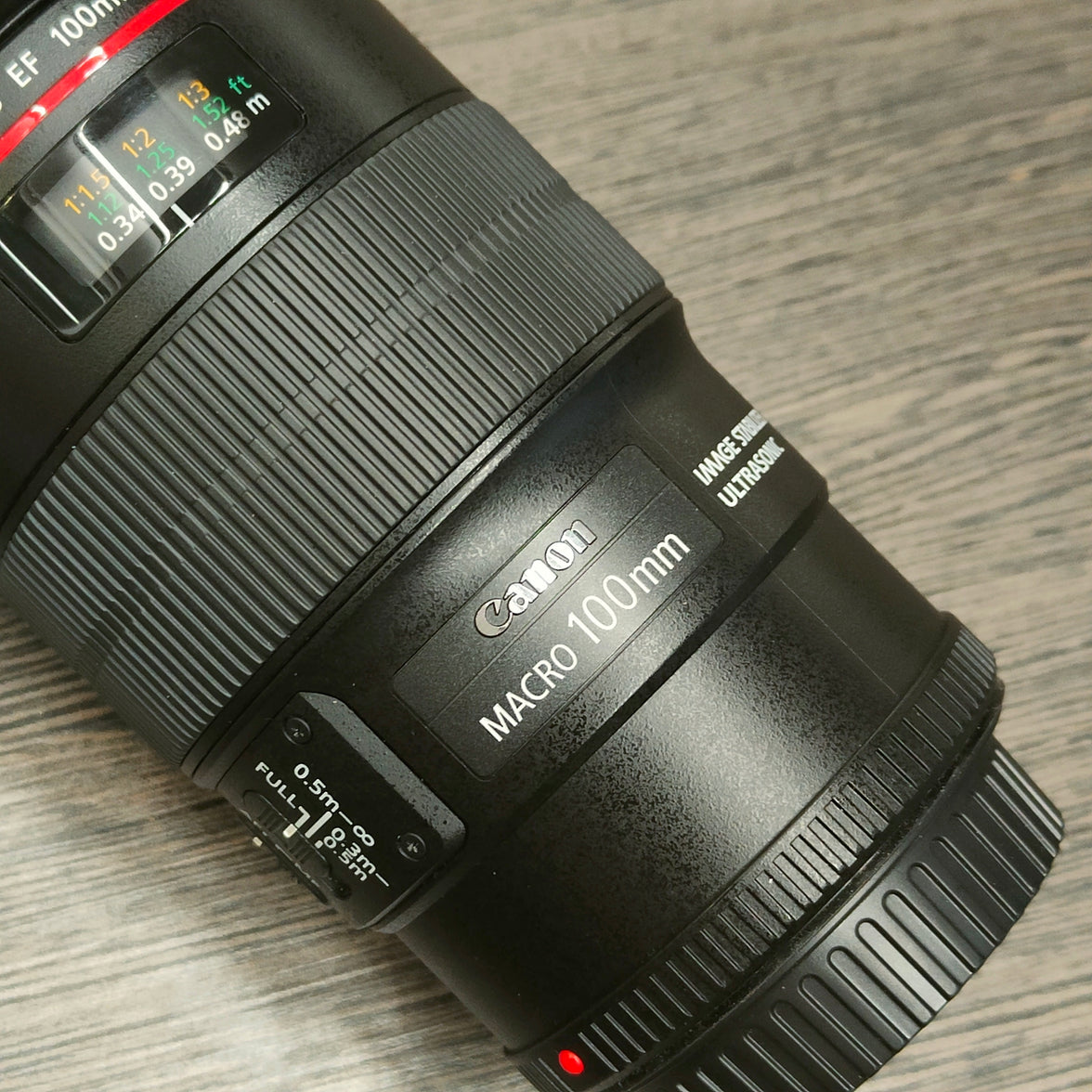 Tweedehands - Canon EF 100mm f/2.8 L Macro IS USM
