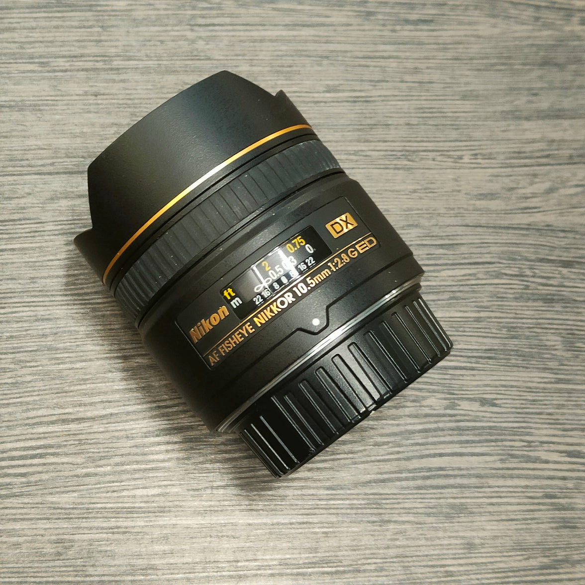 Tweedehands - Nikon 10.5mm f 2.8 G ED AF