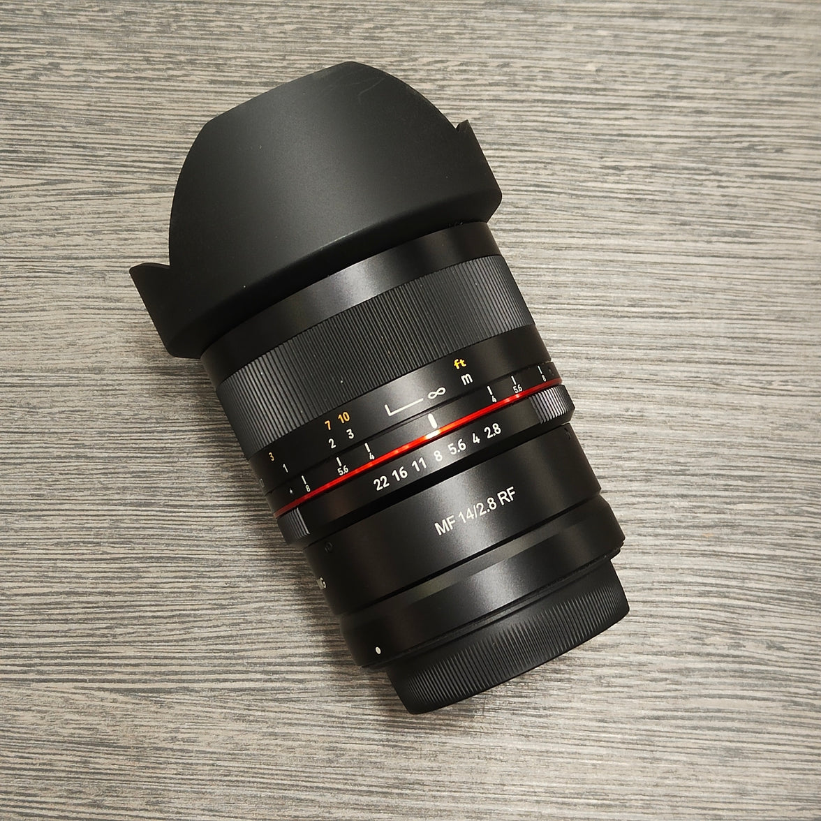 Tweedehands - Samyang 14mm f/2.8 RF MF Canon RF