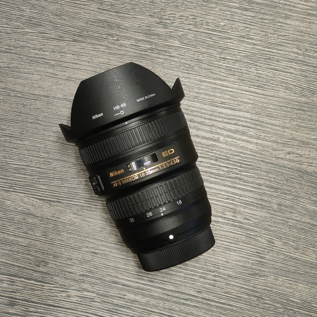 Tweedehands - Nikon AF-S18-35mm  f3.5-4.5G IF-ED