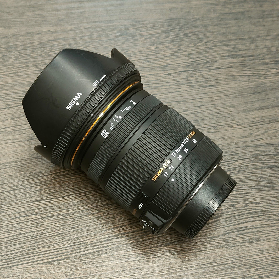 Tweedehands - Sigma 17-50mm f2.8 EX DC OS HSM Nikon