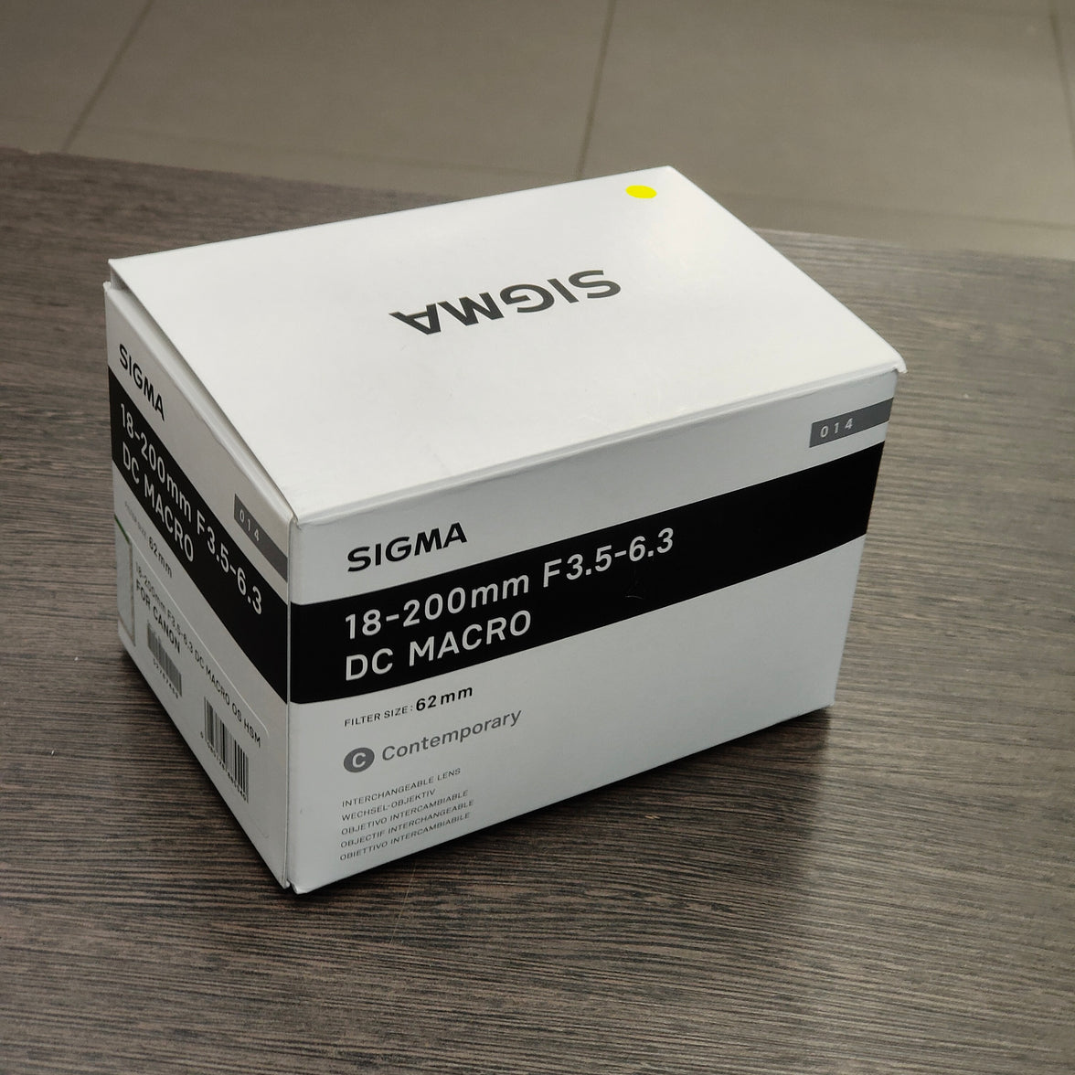 Tweedehands - Sigma 18-200mm  F3.5-6.3 DC MACRO  OS HSM canon