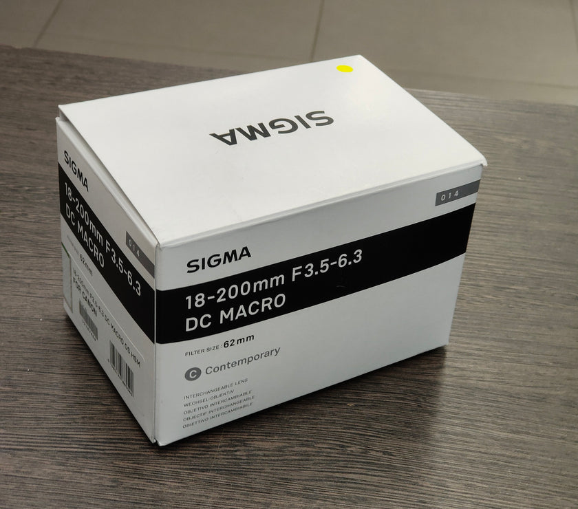 Tweedehands - Sigma 18-200mm  F3.5-6.3 DC MACRO  OS HSM canon