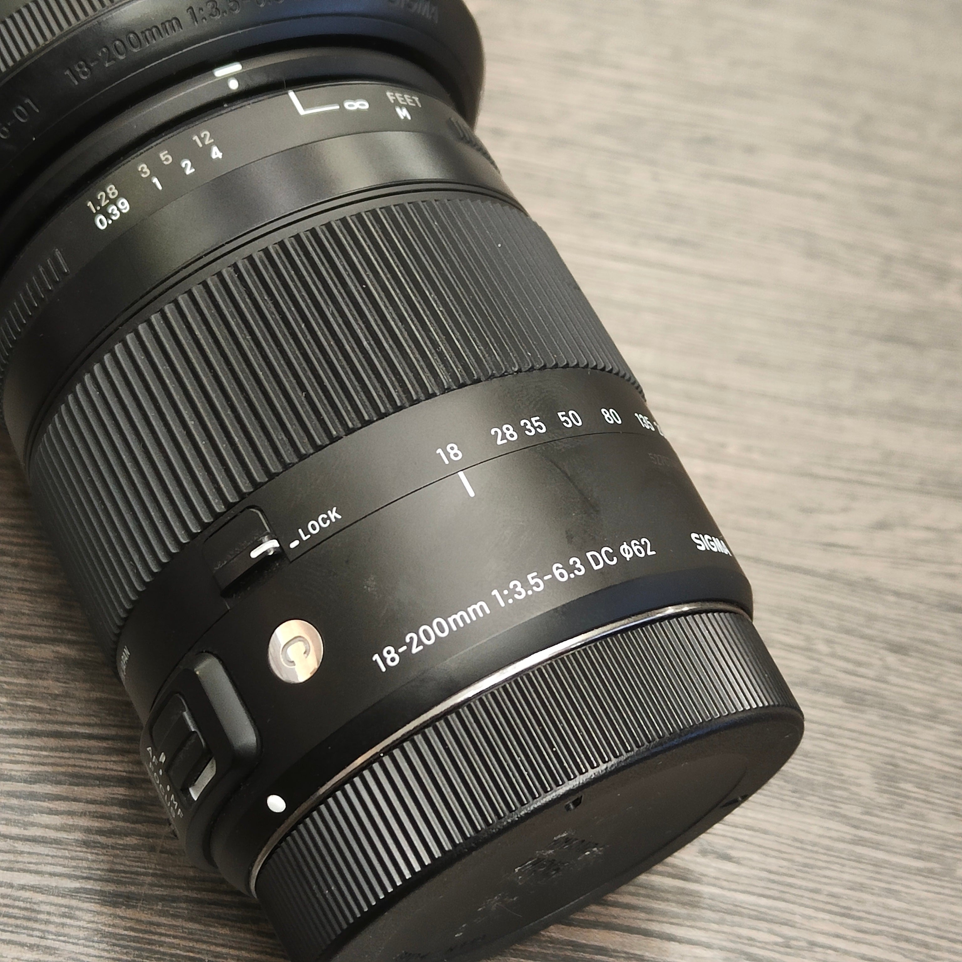 Tweedehands - Sigma 18-200mm  F3.5-6.3 DC MACRO  OS HSM canon