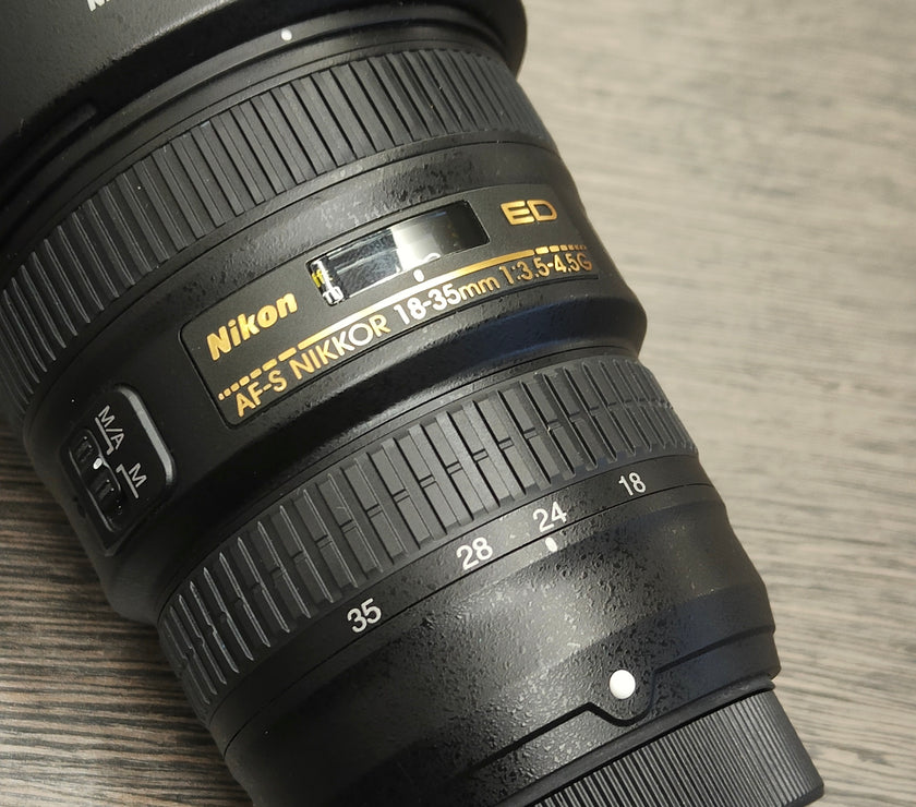 Tweedehands - Nikon AF-S18-35mm  f3.5-4.5G IF-ED