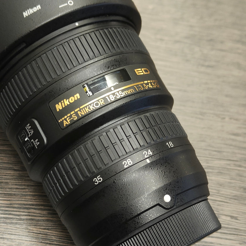 Tweedehands - Nikon AF-S18-35mm  f3.5-4.5G IF-ED