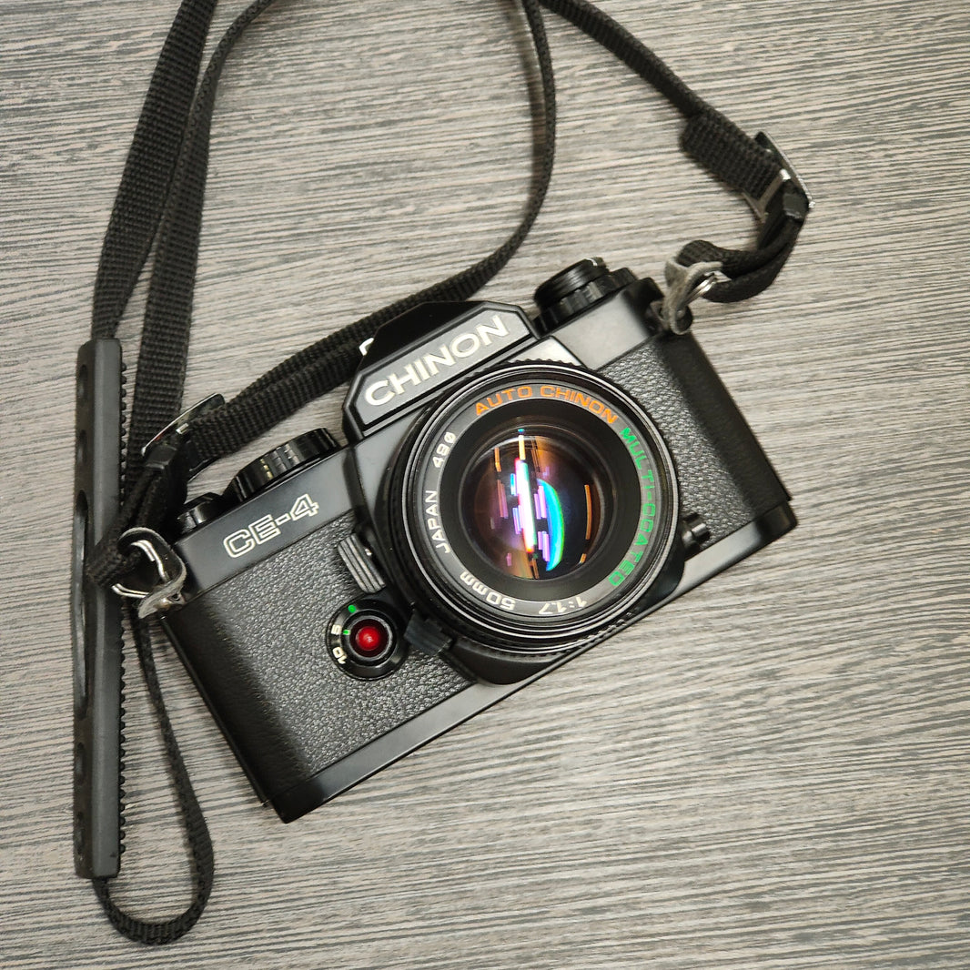 Tweedehands - CHINON CE-4 + 50mm F1.7