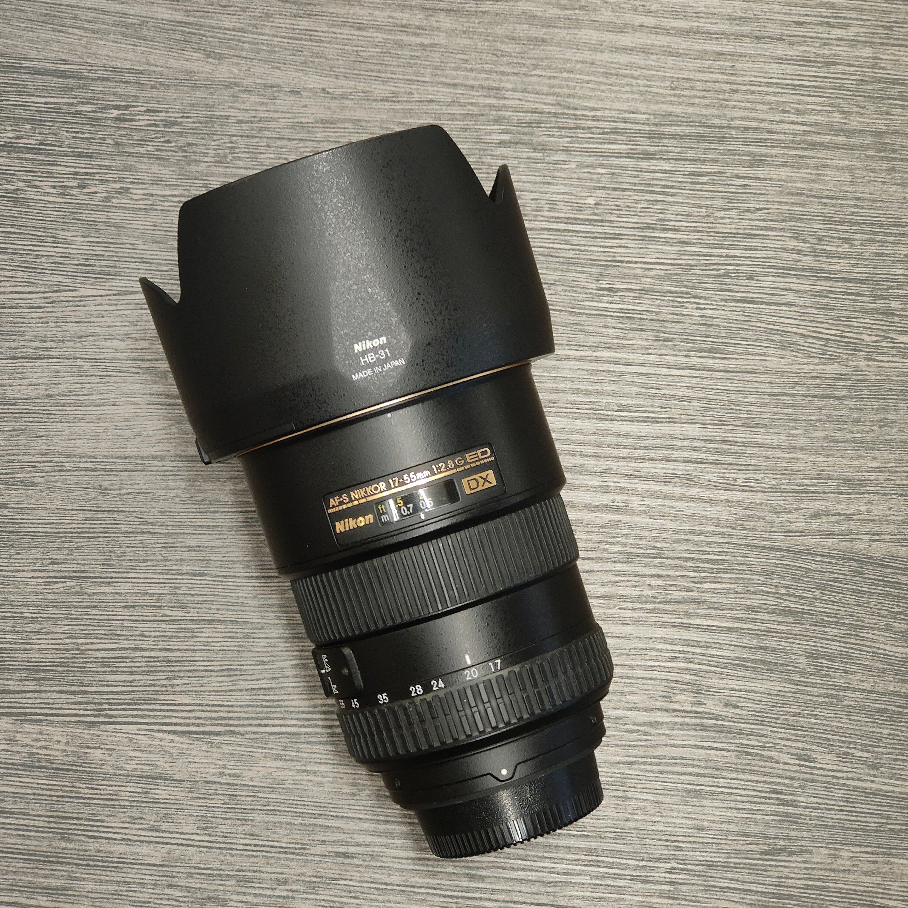 Tweedehands - Nikon AF-S DX Nikkor 17-55mm f2.8 G IF-ED