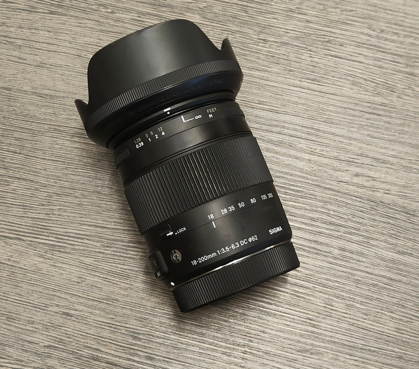 Tweedehands - Sigma 18-200mm  F3.5-6.3 DC MACRO  OS HSM canon
