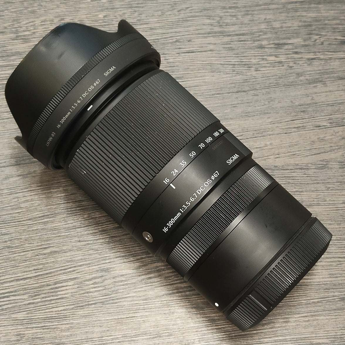 Tweedehands - Sigma 16-300mm f/3.5-6.7 DC OS Contemporary Canon RF-mount