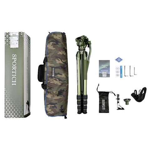 Sirui Sportich Statief SP004+G5X Groen